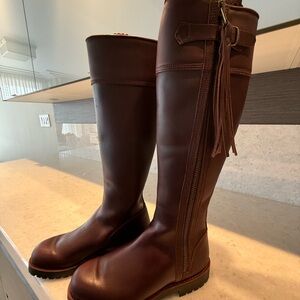 Penelope Chilvers Chestnut Leather Riding Boots